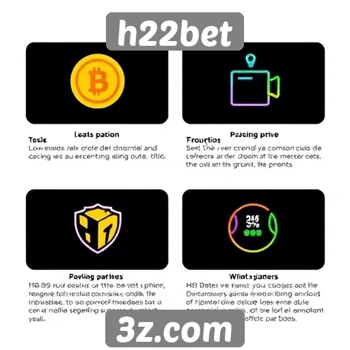 Características do design e usabilidade do h22bet