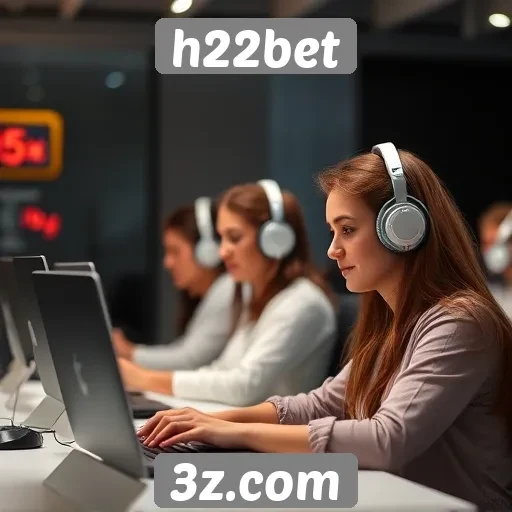 Funcionamento da equipe de suporte do h22bet