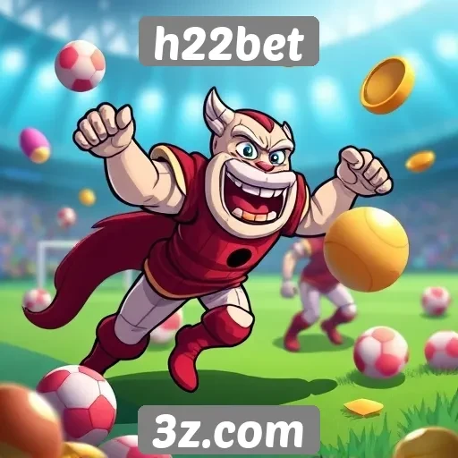 Variedade de jogos oferecidos no site h22bet
